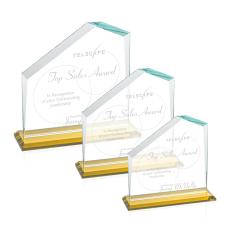 Fairmont Award - Amber - Colored Glass Awards