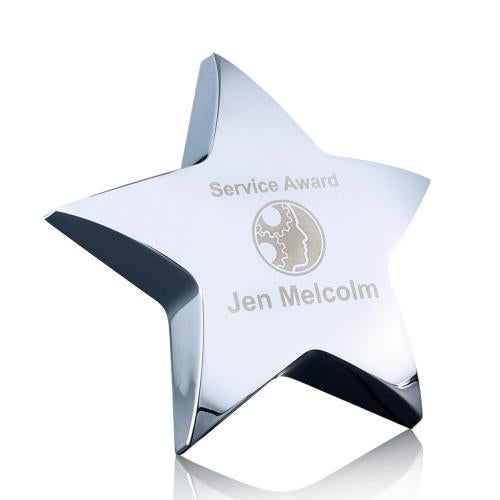 Recognition Awards - Deal Toys - Hollister Standing Star Paperweight