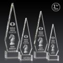 Springfield 3D Award on Hancock Base - Clear