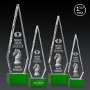 Springfield 3D Award on Hancock Base - Green
