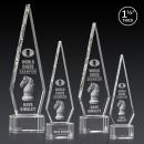 Springfield 3D Award on Paragon Base - Clear