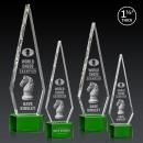 Springfield 3D Award on Paragon Base - Green