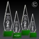 Springfield 3D Award on Robson Base - Green