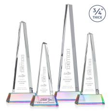 Majestic Tower Award on Newhaven Base - Prismatic - Recognition Awards