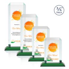 Dalton VividPrint Award - Green - Rectangle Awards