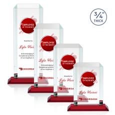 Dalton VividPrint Award - Red - Rectangle Awards