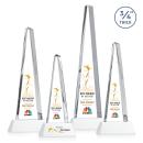 Majestic Tower VividPrint&trade; Award on Newhaven Base - White
