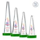 Majestic Tower VividPrint&trade; Award on Alberton Base - Green