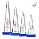 Majestic Tower VividPrint&trade; Award on Alberton Base -  Blue