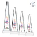 Majestic Tower VividPrint&trade; Award on Alberton Base - White