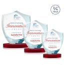 Scudo Shield VividPrint&trade; Award on Alberton Base - Red Alt Image 2