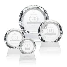 Seville Award on Entwhistle Base - Clear - Diamond Awards