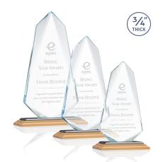 Sheridan Award - Bamboo/Black - Crystal Awards
