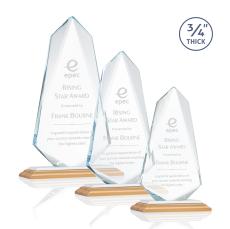 Sheridan Award - Bamboo/White - Crystal Awards