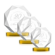 Kitchener Award on Alberton Base - Gold - Crystal Awards