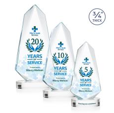 Sheridan VividPrint Award on Alberton Base - Clear - Crystal Awards