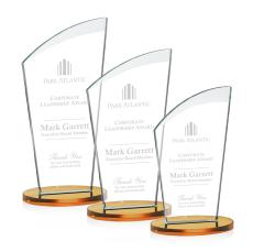 Tomkins Award - Amber - Glass Awards