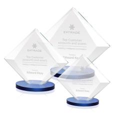Teston Award - Blue - Glass Awards