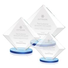 Teston Award - Sky Blue - Glass Awards