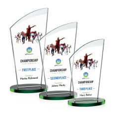 Tomkins VividPrint Award - Green - Full Color Awards