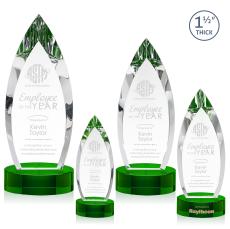 Fortier Award on Base - Green - Between $80 and $150