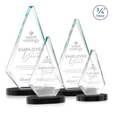 Windsor Award on Alberton Base - Black - Crystal Awards