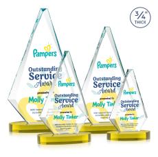 Windsor VividPrint Award on Alberton Base - Gold - Crystal Awards