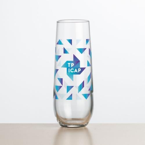 Corporate Gifts - Barware - Wine & Champagne - Champagne Flutes - Ossington Stemless Flute - VividPrint™