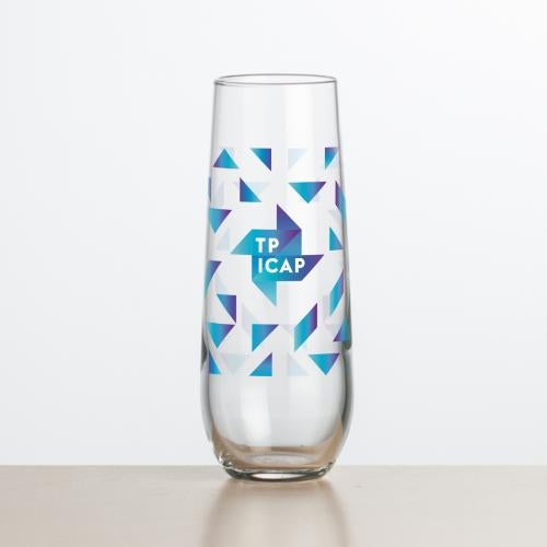 Corporate Gifts - Barware - Wine & Champagne - Champagne Flutes - Ossington Stemless Flute - VividPrint&trade;