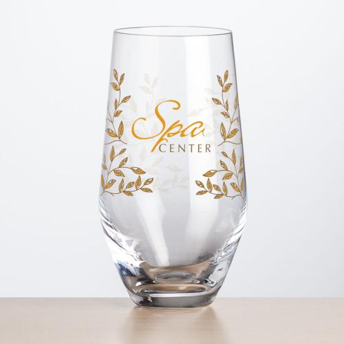 Corporate Gifts - Barware - Wine & Champagne - Champagne Flutes - Reina Stemless Flute - VividPrint™