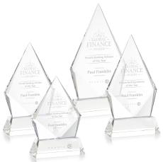 Shelton Award on Newhaven Base - Clear - Crystal Awards