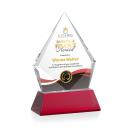 Shelton VividPrint&trade; Award on Newhaven Base - Red