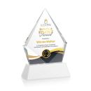 Shelton VividPrint&trade; Award on Newhaven Base - White