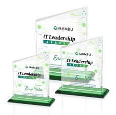 Bellamy VividPrint Award - Green - Full Color Awards