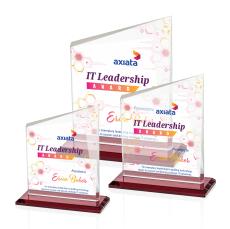 Bellamy VividPrint Award - Red - Full Color Awards