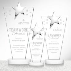 Mantella Chrome Star Award - White