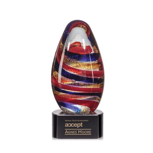 Recognition Awards - Shop by Recipient - Retirement Awards - Zenith Award on Paragon Base - Black