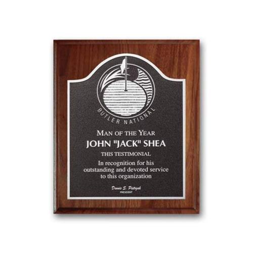 Plaque Awards - Perpetual Plaques - Photocast Plaque - Walnut Cove Edge   