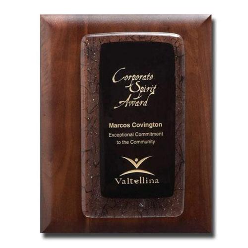 Plaque Awards - Premium Plaques - Fusion Plaque - Ebony