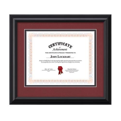 Cottingham - Black Plaque Awards - Certificate Frames - Cottingham - Black