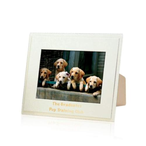 Corporate Gifts - Picture Frames - Grove Chipboard  - White on White