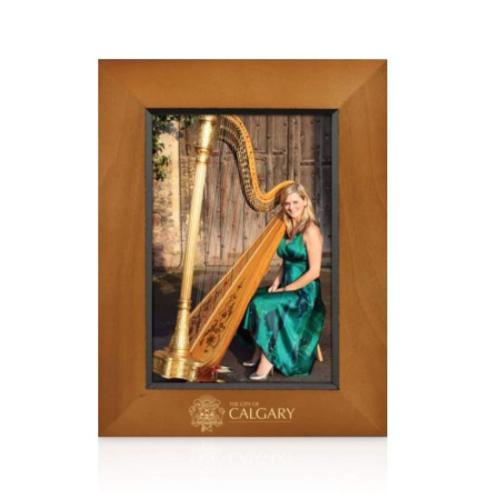 Corporate Gifts - Picture Frames - Dorrington - Chestnut/Ebony