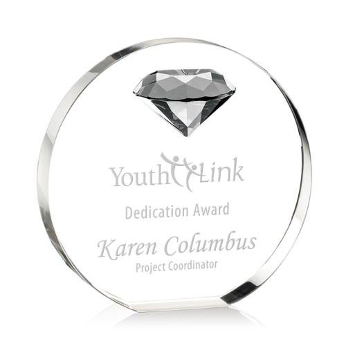Recognition Awards - Crystal Awards - Anastasia Gemstone Award - Diamond