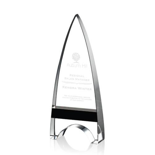 Recognition Awards - Crystal Awards - Kent Award - Black