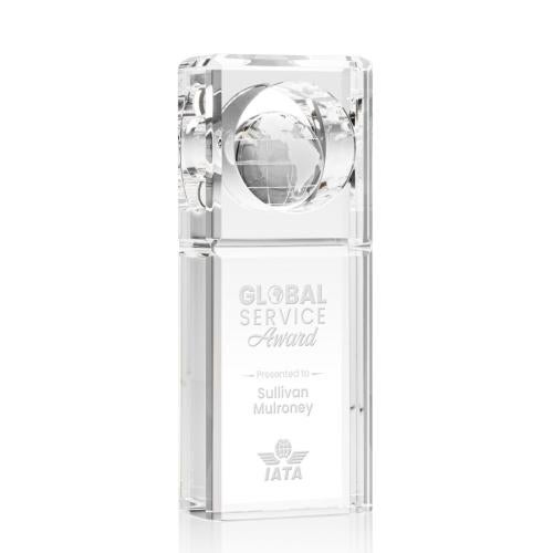 Recognition Awards - Crystal Awards - Waterloo Globe Award
