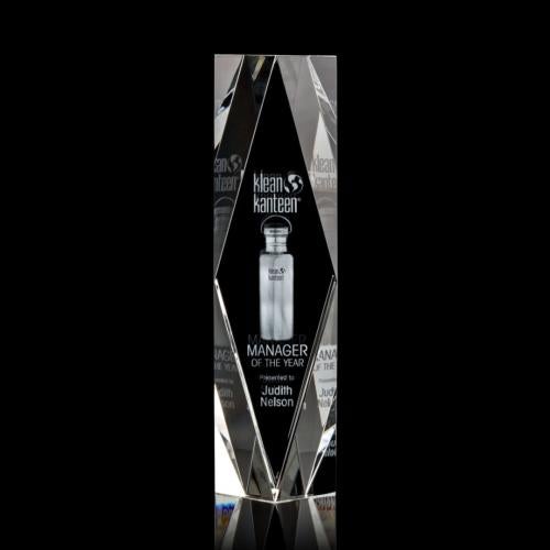 Recognition Awards - Crystal Awards - President 3D Award 