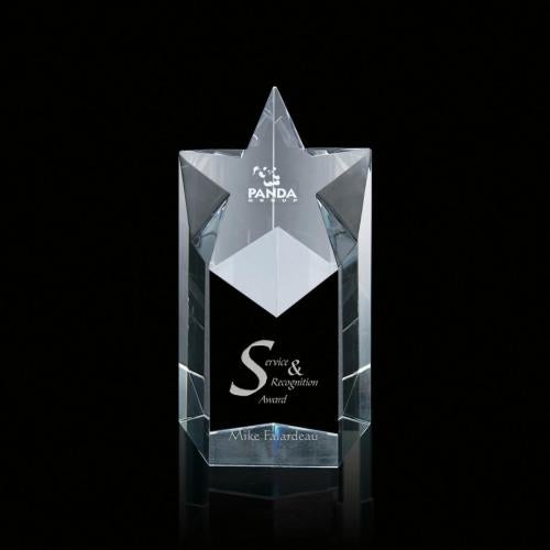 Recognition Awards - Crystal Awards - Star Tower Award