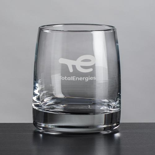 Corporate Gifts - Barware - On the Rocks Tumblers & Glasses - Vaughan OTR/DOF - Deep Etch
