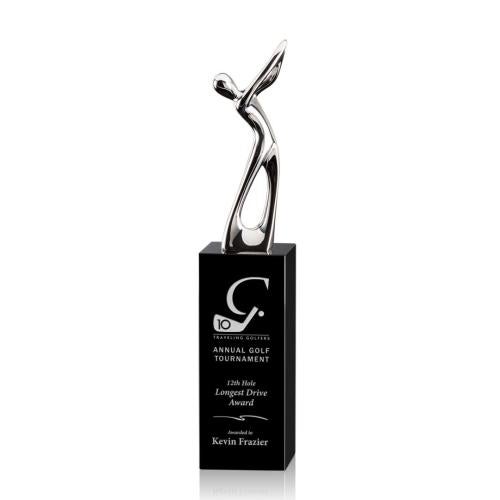 Recognition Awards - Crystal Awards - Peale Golf Award 