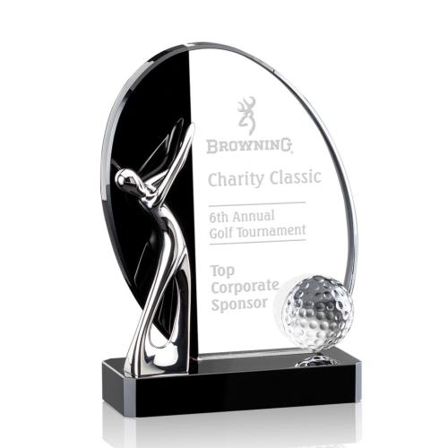 Recognition Awards - Crystal Awards - Wadsworth Golf Award